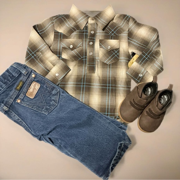 Infant Boys Western Outfit Set - Picture 1 of 9